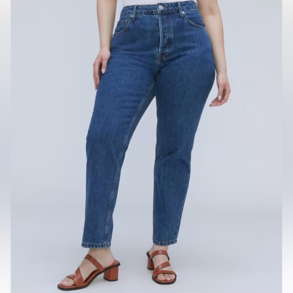 Everlane The Curvy '90s Cheeky Straight Jeans W30 L28.5 New With Tags size 30